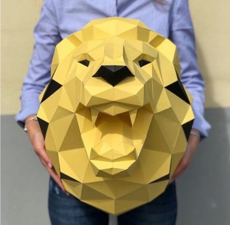 3D papírfigurák