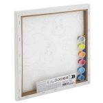 Delfinek - gyerek számos kifestő (30x30 cm)