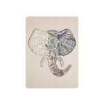 Elefánt - Fa Puzzle