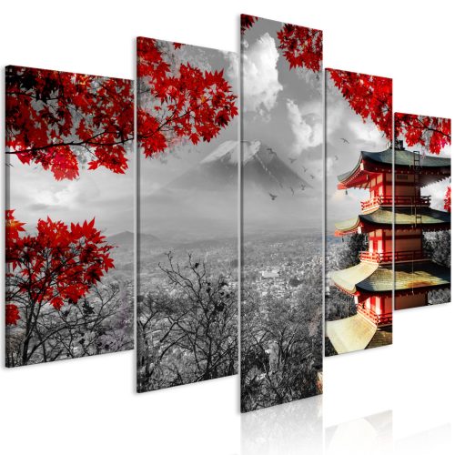 Japán kaland (5 részes) Széles 200x100 - vászonkép