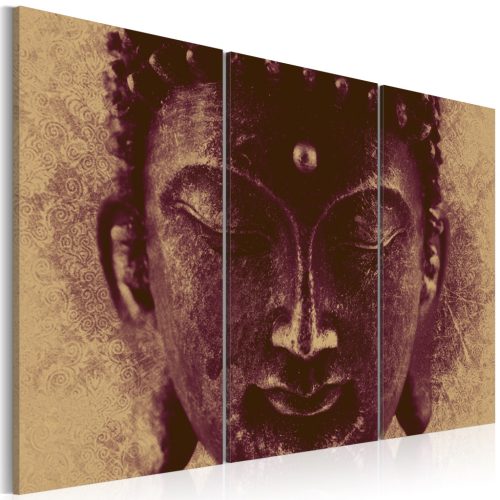 Buddha - arc 120x80 - vászonkép