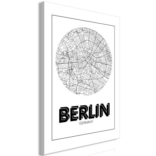 Retro Berlin (1 rész) Függőleges 20x30 - vászonkép