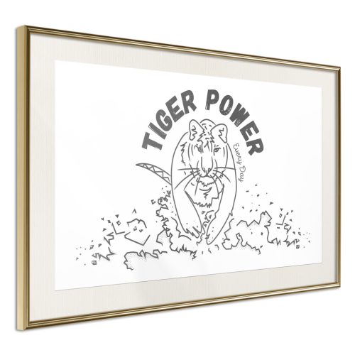 Tiger Power [Poszter] 60x40 - Plakát