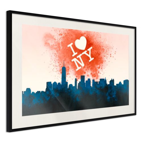 I Love NY [Poszter] 30x20 - Plakát