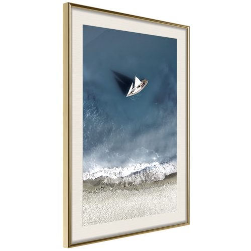 Yacht a Sea [Poszter] 40x60 - Plakát