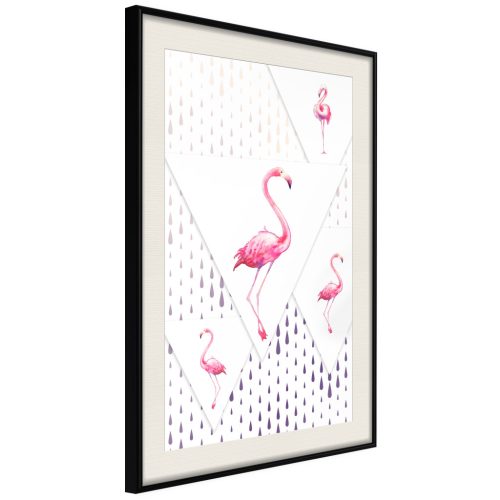 Flamingó család [plakát] 40x60 - Plakát