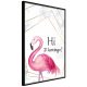 Szia Flamingo! [Poszter] 40x60 - Plakát