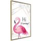 Szia Flamingo! [Poszter] 40x60 - Plakát