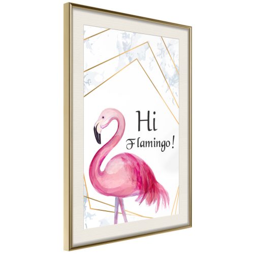 Szia Flamingo! [Poszter] 30x45 - Plakát