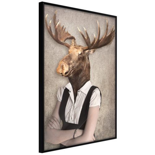 Brainy Moose [Poszter] 40x60 - Plakát