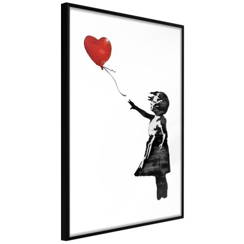 Banksy: Lány léggömbbel [plakát] 40x60 - Plakát