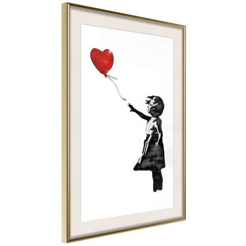 Banksy: Lány léggömbbel [plakát] 40x60 - Plakát