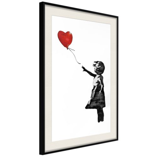 Banksy: Lány léggömbbel [plakát] 30x45 - Plakát