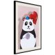 Panda léggömbbel [Poszter] 40x60 - Plakát