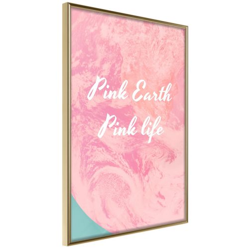 Pink Earth, Pink Life [Poszter] 40x60 - Plakát