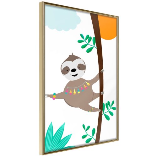 Happy Sloth [Poszter] 40x60 - Plakát