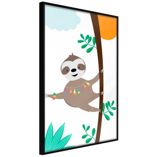 Happy Sloth [Poszter] 20x30 - Plakát