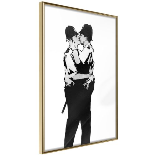 Kissing Coppers [Poszter] 40x60 - Plakát