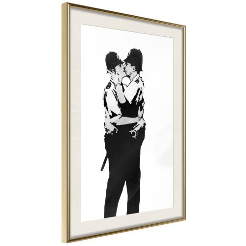 Kissing Coppers [Poszter] 40x60 - Plakát