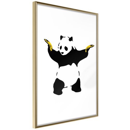 Panda fegyverekkel [Poszter] 40x60 - Plakát