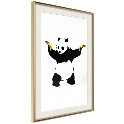 Panda fegyverekkel [Poszter] 40x60 - Plakát