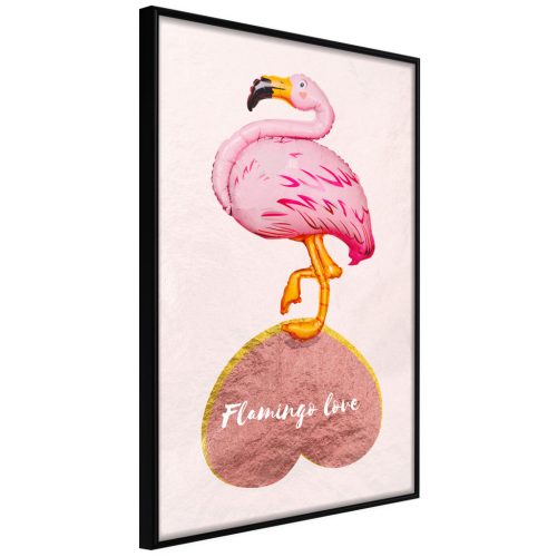 Szerelmes flamingó [Poszter] 30x45 - Plakát