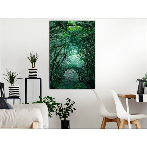 Zöld pergola (1 rész) Függőleges 20x30 - vászonkép