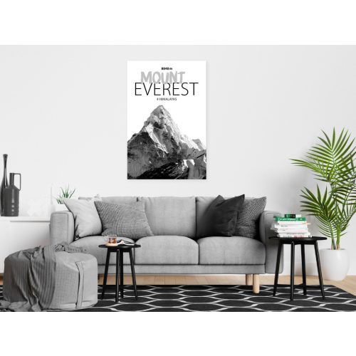 Mount Everest (1 rész) függőleges 40x60 - vászonkép