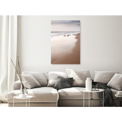 Őszi strand (1 rész) Függőleges 20x30 - vászonkép