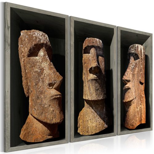 Moai (Húsvét-sziget) 90x60 - vászonkép