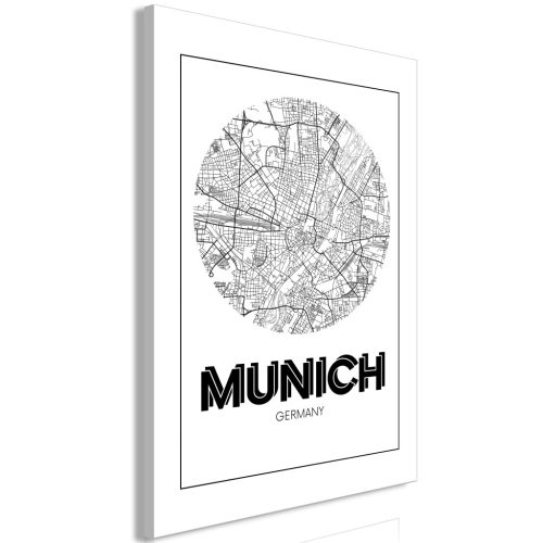 Retro München (1 rész) Függőleges 20x30 - vászonkép