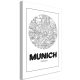 Retro München (1 rész) Függőleges 20x30 - vászonkép