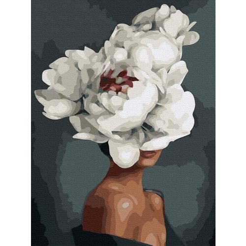 Virág - Számfestő keretre feszítve (30x40 cm)