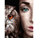 Szép szemek - Számos kifestő keretre feszítve (30x40 cm)