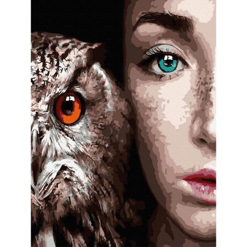 Szép szemek - Számos kifestő keretre feszítve (30x40 cm)