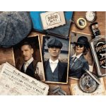 Gengszterek - Számos kifestő keretre feszítve (40x50 cm)