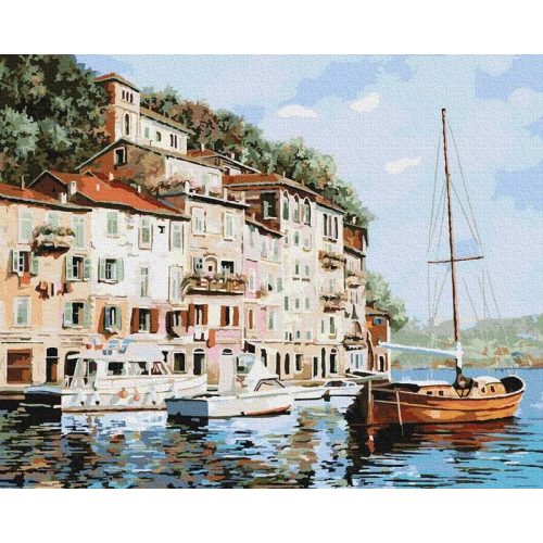 Sorrento Olaszország - Számos kifestő keretre feszítve (40x50 cm)