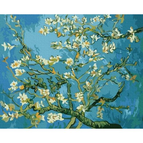 Van Gogh 3 - Számos kifestő keretre feszítve (40x50 cm)