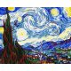 Van Gogh - Számfestő keretre feszítve (40x50 cm)