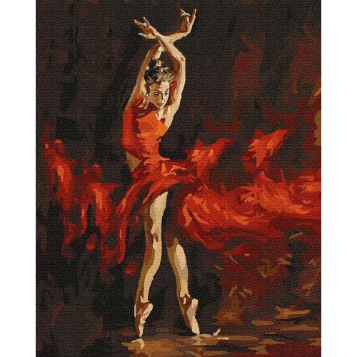 Tangó - Számos kifestő keretre feszítve (40x50 cm)