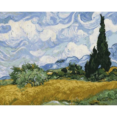 Van Gogh 9 - Számfestő keretre feszítve (40x50 cm)