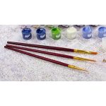 Buddha - Számos kifestő keretre feszítve (40x50 cm)