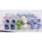 Buddha - Számos kifestő keretre feszítve (40x50 cm)