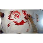 Buddha - Számos kifestő keretre feszítve (40x50 cm)