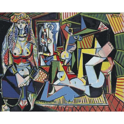 Pablo Picasso 2 - Számos kifestő keretre feszítve (40x50 cm)