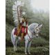 Szárnyas lovag - Számfestő keretre feszítve (40x50 cm)