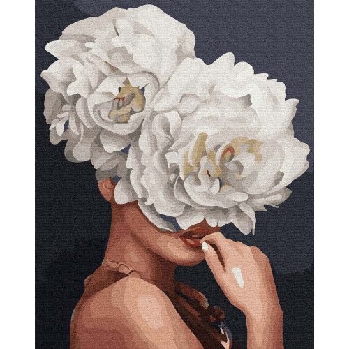 A szépség titka - Számos kifestő keretre feszítve (40x50 cm)