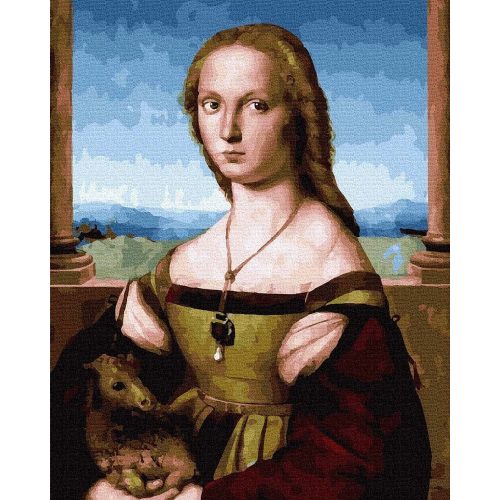 Raphael Santi - Számos kifestő keretre feszítve (40x50 cm)