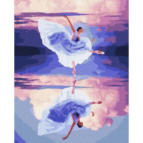 Tánc - Számos kifestő keretre feszítve (40x50 cm)