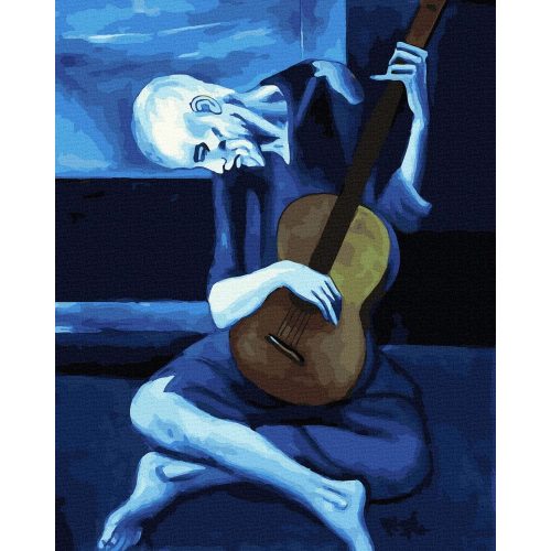 Pablo Picasso - Számos kifestő keretre feszítve (40x50 cm)